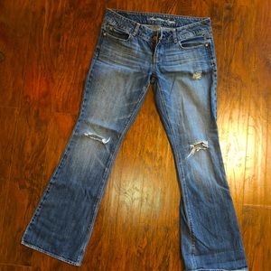AMERICAN EAGLE Bootcut Blue Jeans